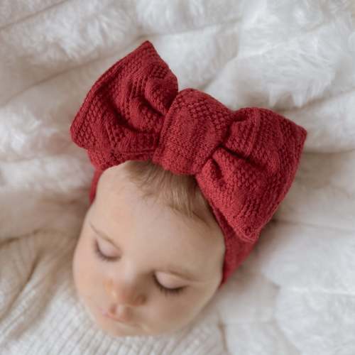 Ruby Crochet Topknot