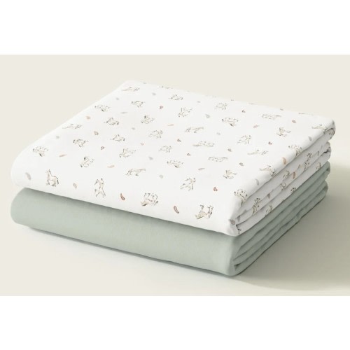 Saddlebrook Organic Crib Sheet Set