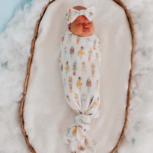 Knit Swaddle Blanket - Juliet
