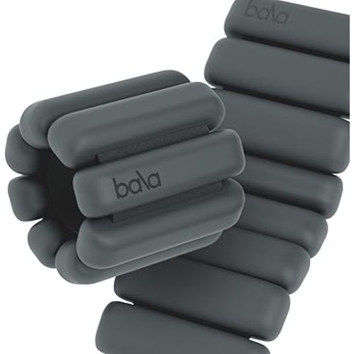 Bala Bangles Wrist & Ankle Weights for Women & Men, Home Gym Equipment