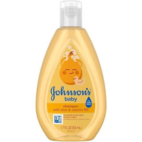 Johnson's Baby Shampoo with Gentle Tear Free Formula, Travel Size, 1.7 Fl Oz