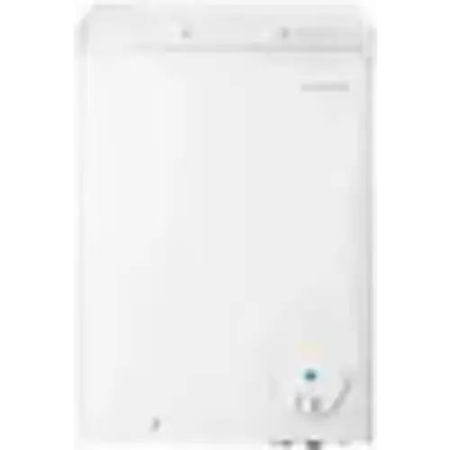 Insignia™ - 3.5 Cu. Ft. Garage-Ready Chest Freezer - White