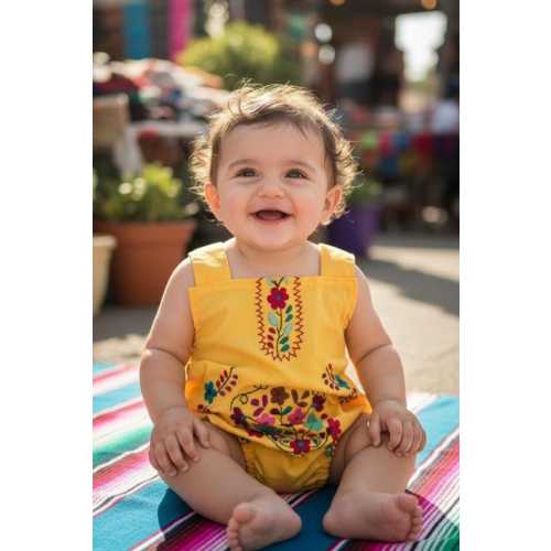 Baby mexican outfit//Taco-bout party outfit//Fiesta outfit//Mexican Romper/Serape//taco twosday party//ruffles//baby mexican set outfit//