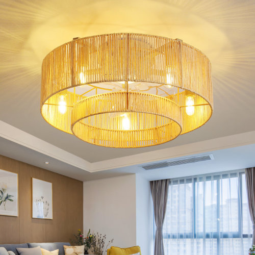 20" Ceiling Light & Fan For Nursery