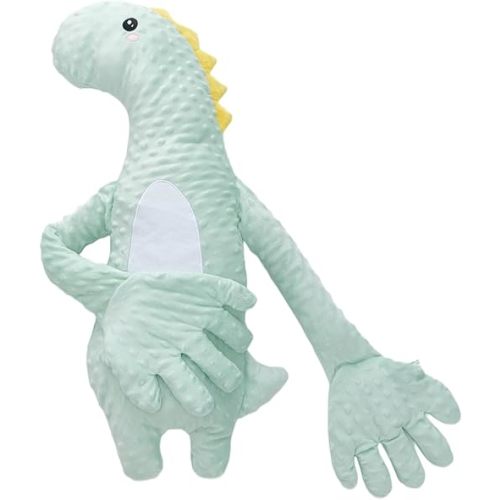 RSN Companion Plush Toy, Cute Animal Plush Stuffed Comforting Pillow, Portable Dinosaur Unicorn Figure Dolls for Home and Travel (Dinosaur, OneSize)