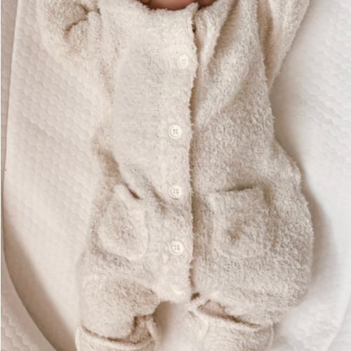 Luna + Luca Cozy Teddy Pocket Jumpsuit