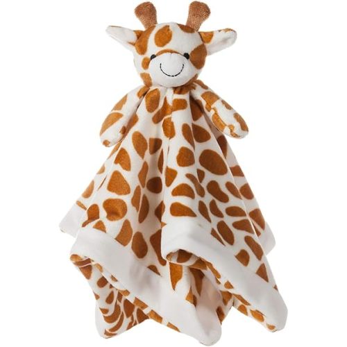 Apricot Lamb Plush Soft Giraffe Stuffed Animals Security Blanket Lovey, 14"