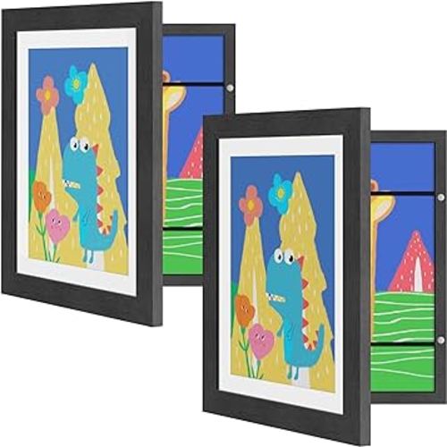 Artwork Frames 8.5 x 11, Black, 2 Pack