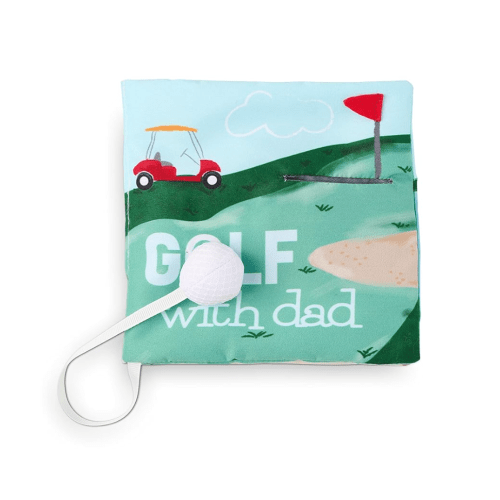 Mud Pie Children's Golf with Dad Plush Book