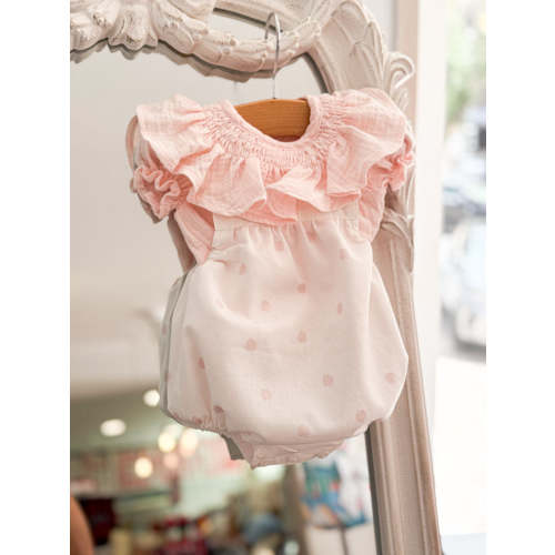Cotton Romper with Straps – Pukatuka