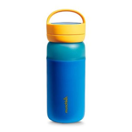 Munchkin 12oz Plastic Insulated Spill Proof Water Bottle for Kids' - Blue