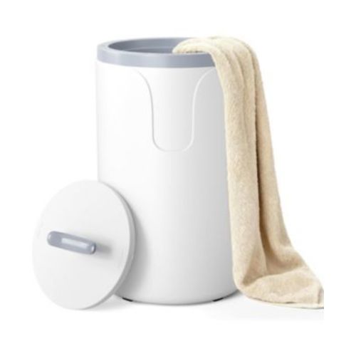 20L Heated Towel Bucket with Fragrance Tray - Warmer for Bathrobes, Blankets & Towels in Bathroom, Gym & Home