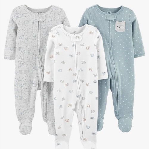 Simple Joys by Carter's Baby 3-Pack Neutral Sleep and Play 0-3 months
