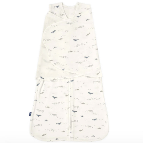 Ocean Life Cotton Swaddle | HALO