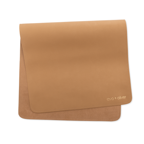 Ava & Oliver Tan Vegan Leather Changing Mat – EasyTot