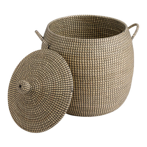 Adria oversized basket with lid