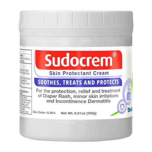 Sudocrem Diaper Rash Cream, Soothes and Protects with 15.29% Zinc Oxide, 8.8oz