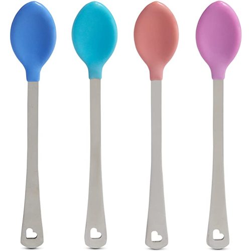 Munchkin 42404 White Hot Safety Spoon, 4-Pack (Colors May Vary)