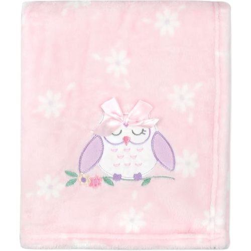 Plush Fleece Throw and Receiving Baby Blankets for Boys and Girls 30x36