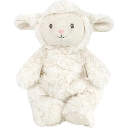 MON AMI Curly The Lamb Plush Toy – 11" Soft Stuffed Lamb, Fluffy Sheep Plushie with Embroidered Eyes, Cuddly Farm Animal Soft Toy, Nursery Decor, Comfort Gift for Kids of All Ages