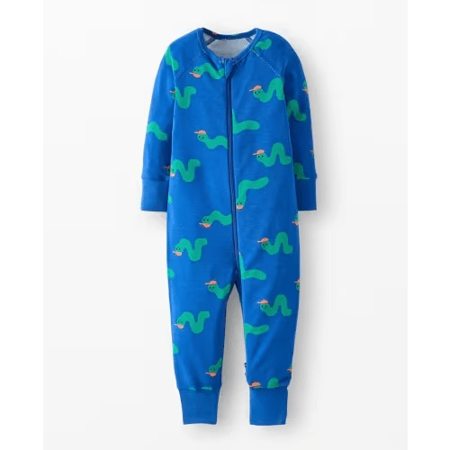 0-3M Inchworm - HannaSoft™ Stretch Sleeper