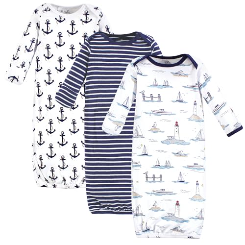 Touched by Nature Unisex Baby Organic Cotton Gowns