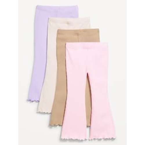Ribbed Flare-Leg Leggings 4-Pack for Toddler Girls | Old Navy