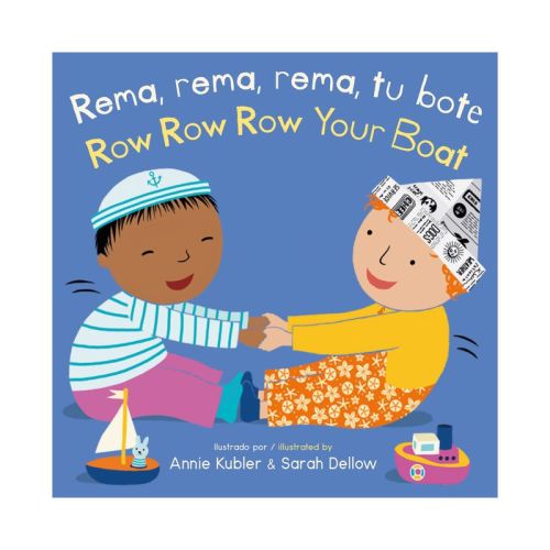 Rema, Rema, Rema, Tu Bote/Row Row Row Your Boat - (Baby Rhyme Time (Spanish/English)) (Board Book)