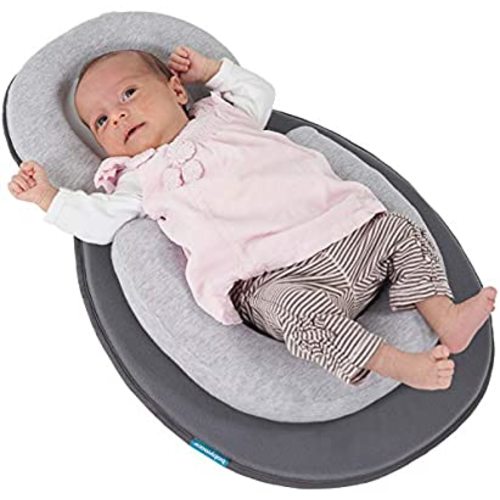 Babymoov Cosydream Original Newborn Lounger | Ultra-Comfortable Osteopath Designed Nest Certified Safe for Babies (Baby Registry Must-Have) - Original Gray