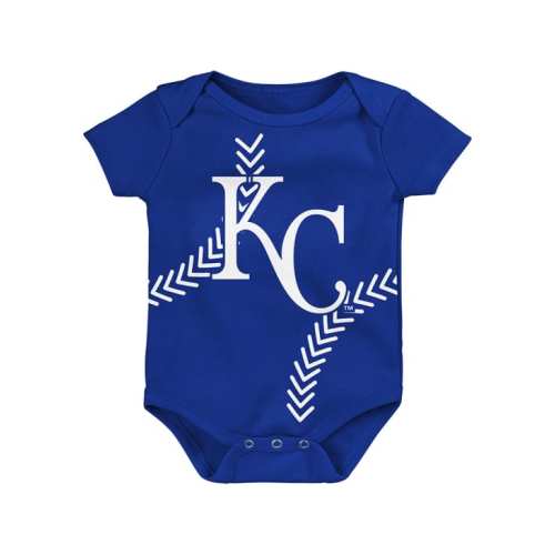 KC Royals Kansas City Royals ROYAL Baby Running One One Piece - 133412855