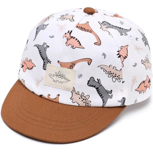 Duoyeree Toddler Baby Baseball hat Infant Baseball Cap Soft Polyester Snapback hat Boys