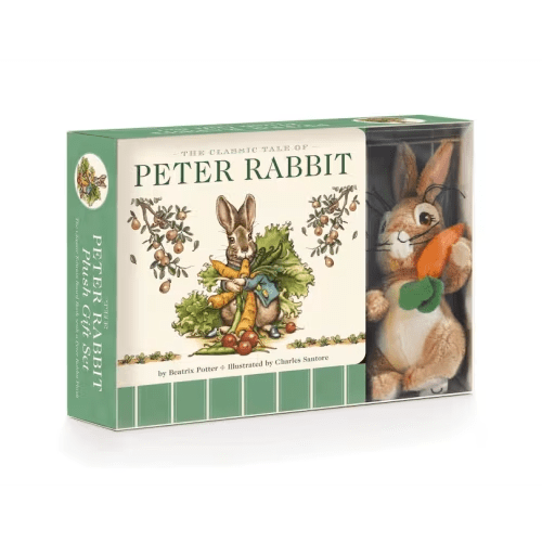 The Peter Rabbit Plush Gift Set (the Revised Edition): Includes The Classic Edition Board Book + Plush Stuffed Animal Toy Rabbit Gift Set Book By Beatrix Potter, (Board Book) | Indigo