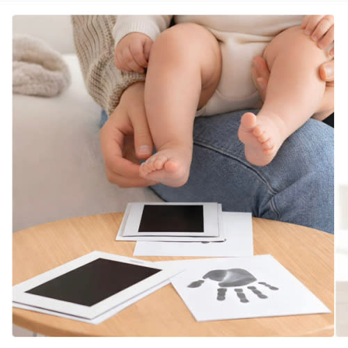 4-Pack Mess-Free Baby Hand & Footprint Kit - No Ink On Baby's Skin | Little Treasures
