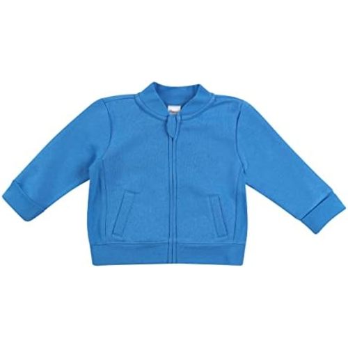 6-12M Hanes baby Ultimate Baby Zippin Fleece JacketSweatshirt