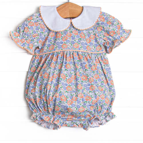 Drenched in Dahlias Bubble, Blue – Stitchy Fish