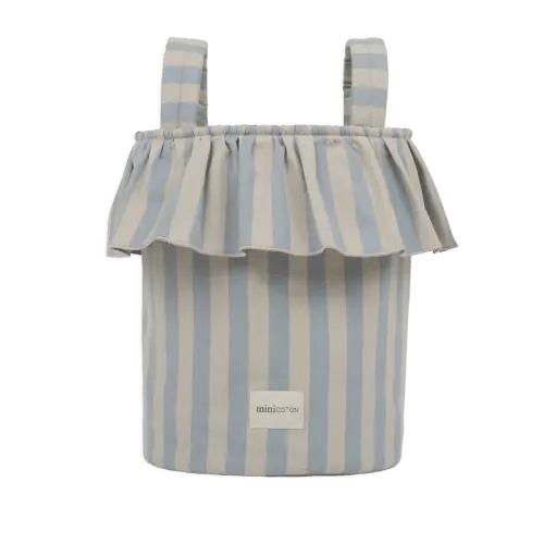 Stroller bag - Blue + Sand · Minicoton