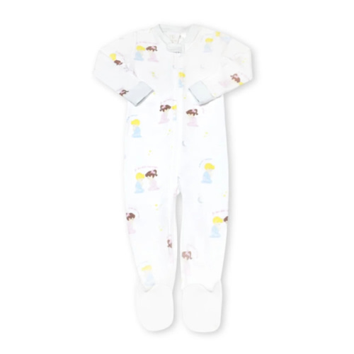 Once Upon A Time Footie - For This Child, Park Blue