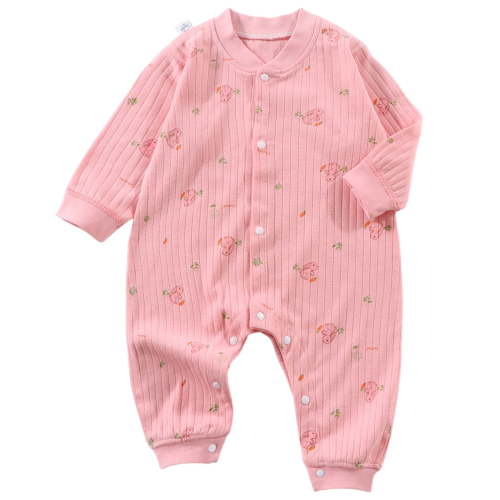 Wxirdiow New Born Clothes Baby Girl Newborn Baby Girl Fall ClothesJumpsuits Ruffle Long Sleeve Outfit Infant Cute Romper Pink Size,0-3 Months