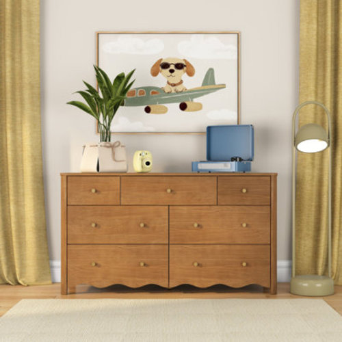 Viv + Rae™ Sutton 7 Drawer Dresser, Pecan | Wayfair