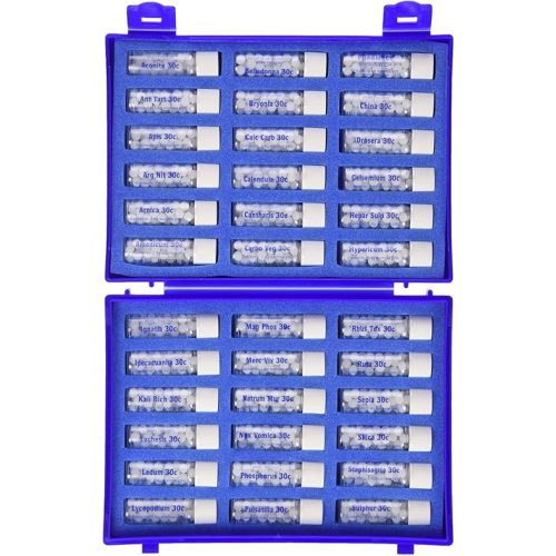 Helios Homeopathy 36 Homeopathic Remedy Deluxe Family Kit