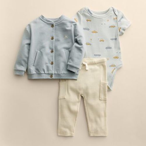 Baby Little Co. By Lauren Conrad Bomber Jacket, Bodysuit & Pants Set