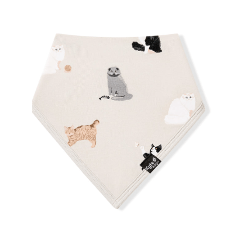 Bib in Fluffy Cat