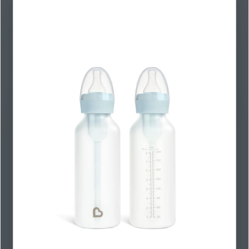 Bond® Silicone Glass Bottle 8oz, 2pk | Munchkin