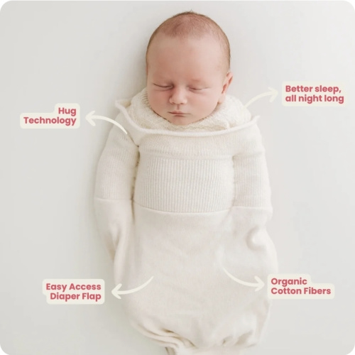 Organic Cotton Swaddle Sleep Sac