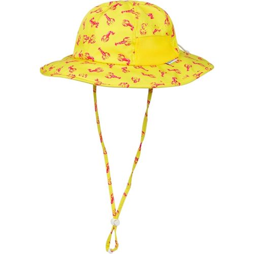 SwimZip Wide Brim Sun Hat | UPF 50+ Protection for Baby, Toddler, and Kids