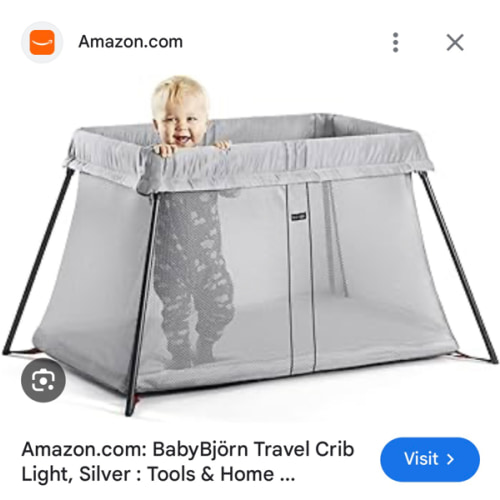 Travel Crib Fund!!!