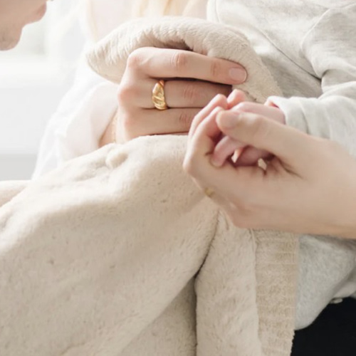 Saranoni Lush Receiving Blanket