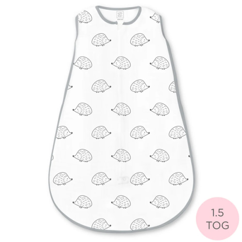Hedgehog Fleece Sleeping Sack | SwaddleDesigns