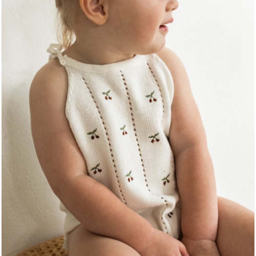 Heirloom Onesie - Cherries