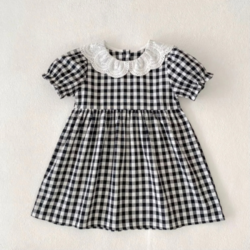 Gingham Cotton Dress